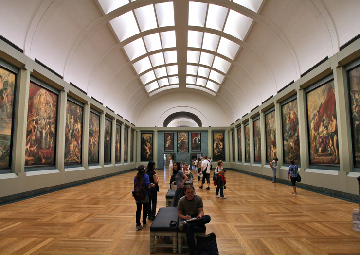 Pinturas Museu do Louvre