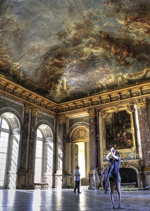 Pinturas do teto do Palácio de Vesalhes