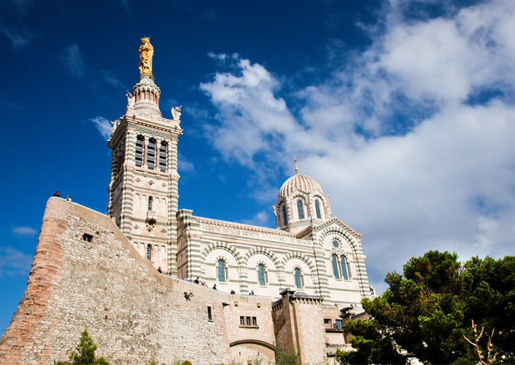 Catedral Notre Dame, em Marselha