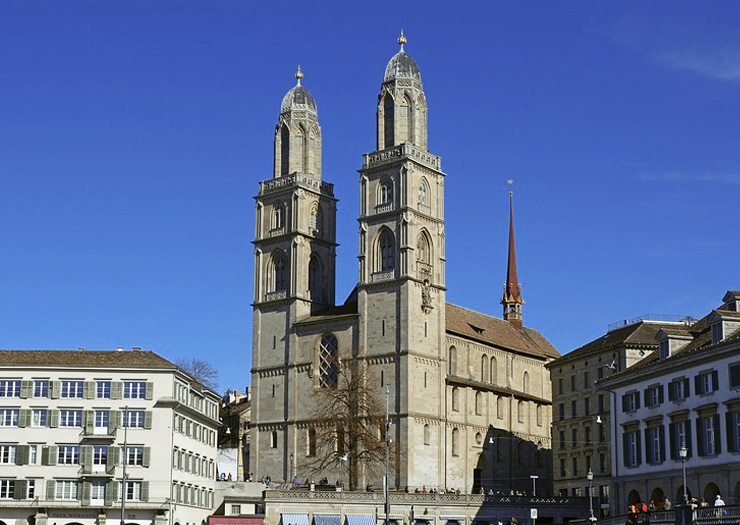 Igreja Grossmünster em Zurique