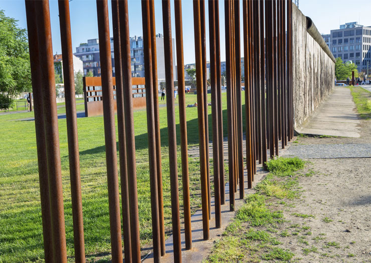 Parque memorial muro de Berlim