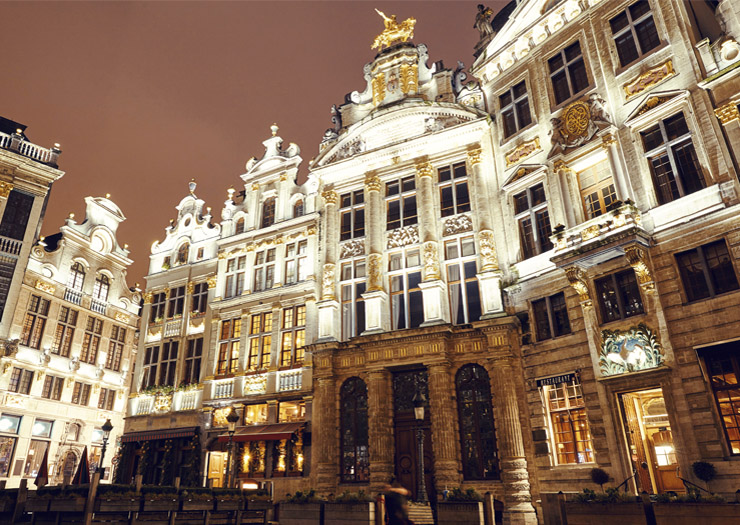 Bruxelas à noite