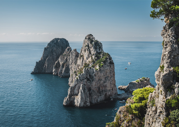 Três rochas Faraglioni di Capri