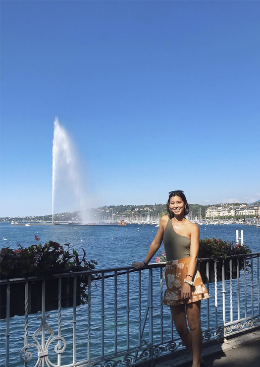Jato de água em Genebra
