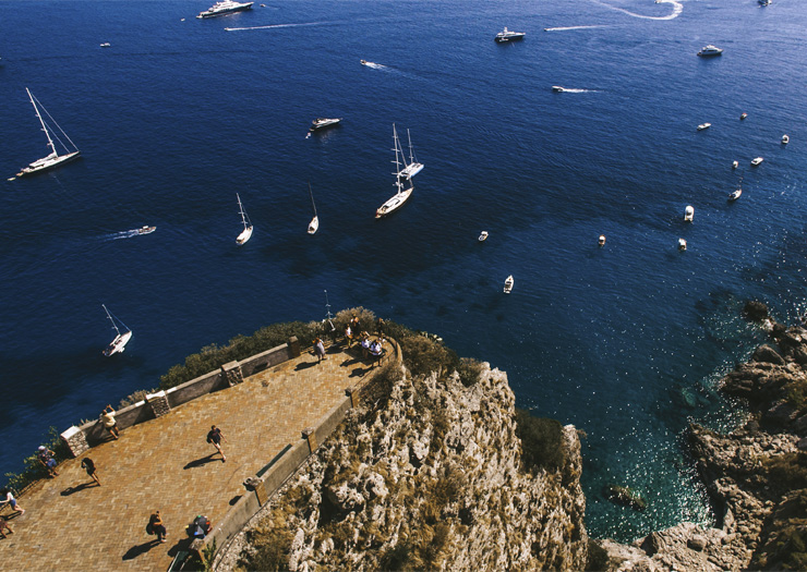 Mirante em Capri