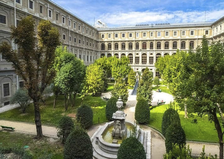 Jardim do Museu Reina Sofia