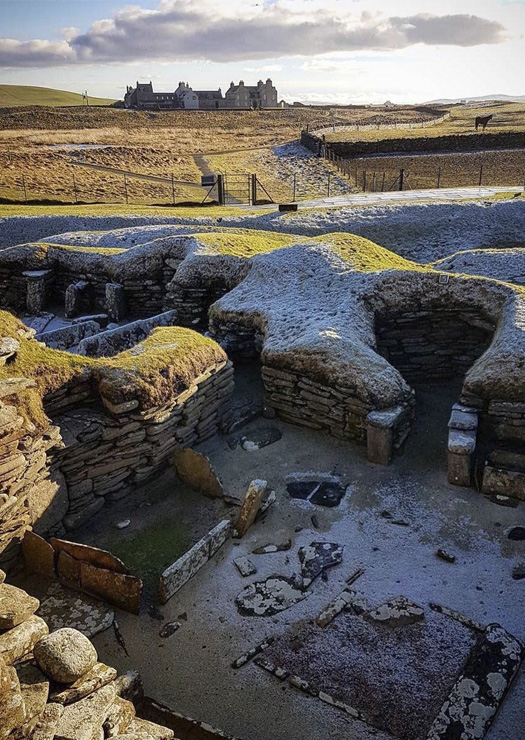 Vila pré-histórica Skara Brae