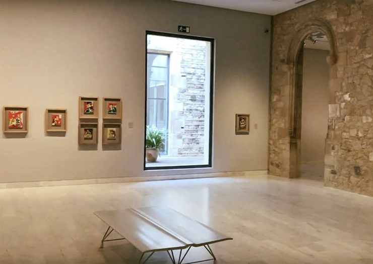 Sala no Museu Picasso