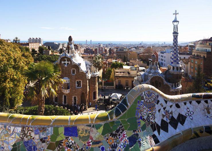 Parc Güell, do roteiro Gaudí
