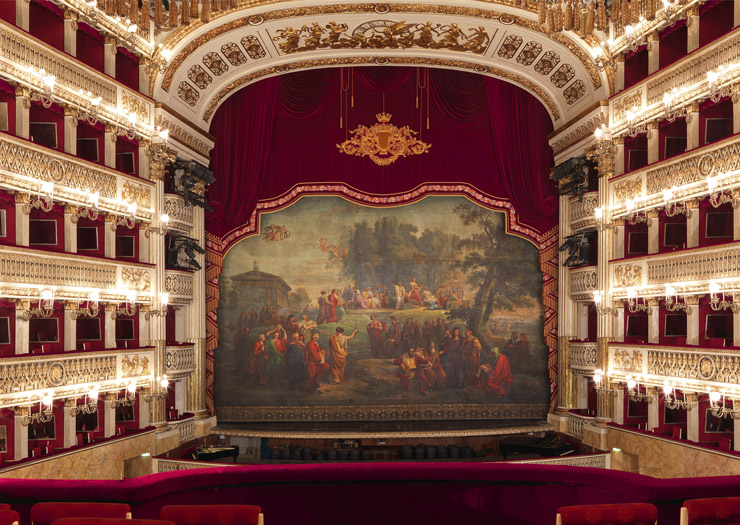 Teatro San Carlo por dentro