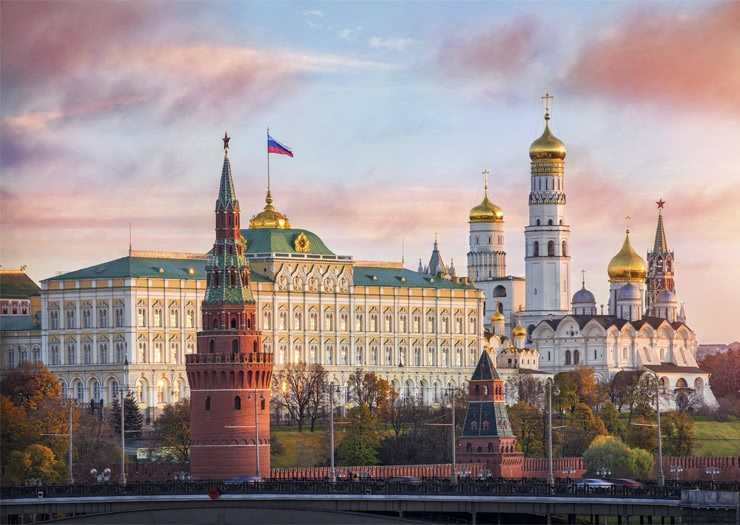Cidadela Kremlin em Moscou