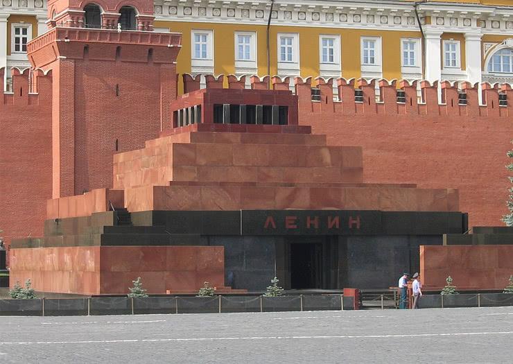 Mausoléu de Lenin em Moscou