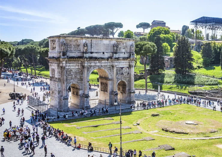 Arco de Constantino em Roma