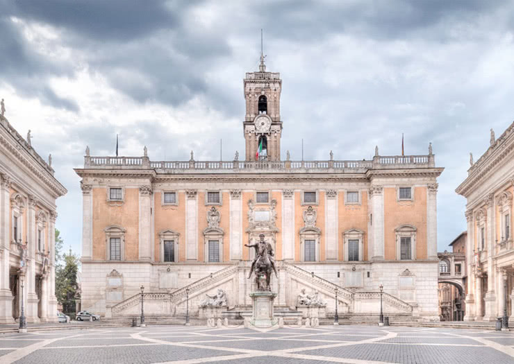 Museus Capitolinos em Roma