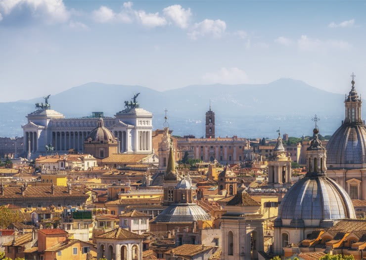 Roma vista de cima